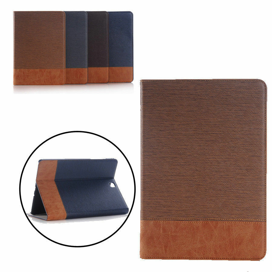 Luxury Leather Flip Wallet Card Case Cover For Samsung Tab A S2 S3 Tablet 7'' SM