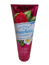 Bath and Body Works Bourbon Strawberry and Vanilla Ultra Shea Body Cream... - $25.99