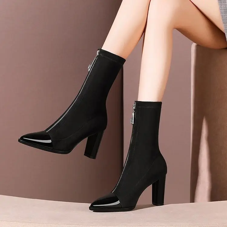 Short boots women spring and autumn  so boots  boots fine heels thin skinny boot - £248.23 GBP