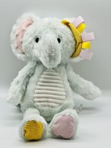 Make Believe Ideas Snuggables Elephant Sensory Touch Soft Rattles Plush Taggies - £17.23 GBP