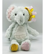 Make Believe Ideas Snuggables Elephant Sensory Touch Soft Rattles Plush ... - £16.89 GBP