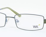 Wagner &amp; Kühner Kuhner WK 6390 540 OLIVE GREEN /STONE BLUE EYEGLASSES 52... - $1,045.50 MXN