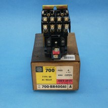 Allen Bradley 700-BR400A1 AC Relay 4 Pole 120 VAC Coil New In Box - $845.43 MXN