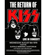 KISS Band - &quot;Return Of KISS&quot; Buffalo 24 x 36 Reproduction Poster - Conce... - $61.54 CAD