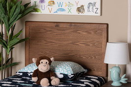 Nelson Walnut Brown Twin Size Headboard - $77.00
