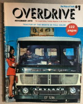 OVERDRIVE vintage Trucking Magazine  November 1970 - £31.64 GBP