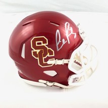 Lincoln Riley Signed Mini Helmet Fanatics USC Trojans Autographed - £119.61 GBP