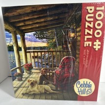 Cobble Hill  Jigsaw Puzzle 1000 Piece- cabin porch - £15.76 GBP