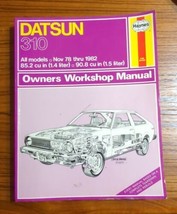 Haynes Datsun 310 Automotive Repair Manual 679 For Years 1978 Thru 1982 ... - £6.26 GBP