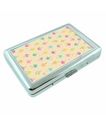 Ice Cream Em4 Hip Silver Cigarette Case Id Holder Metal Wallet 4&quot; X 2.75... - $7.95