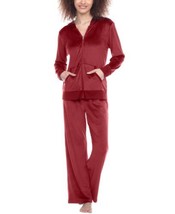 Honeydew Womens Baby Fleece Hoodie Lounge Set Size Large Color Vixen - £34.09 GBP