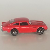 Hot Wheels 1985 Aston Martin DB5 Red Toy Car 2013 H42 Die-Cast License P... - $3.99