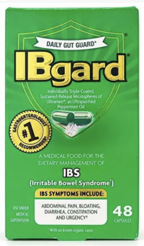 Primary image for IBgard Irritable Bowel Syndrome (IBS) Relief 48 Capsules EXP 02/2025-SHIP N 24HR