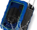Blue 240W Wireless Portable Bluetooth Party Speaker, Ipx4 Waterproof, Le... - £260.86 GBP