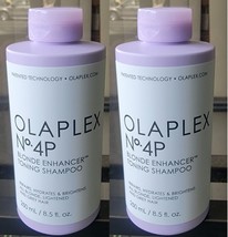 2 x Olaplex No. 4P Blonde Enhancer Toning Purple  Shampoo 8.5 oz (2 pack) - £31.28 GBP