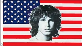 Jim Morrison USA Flag - 3x5 Ft - £15.92 GBP