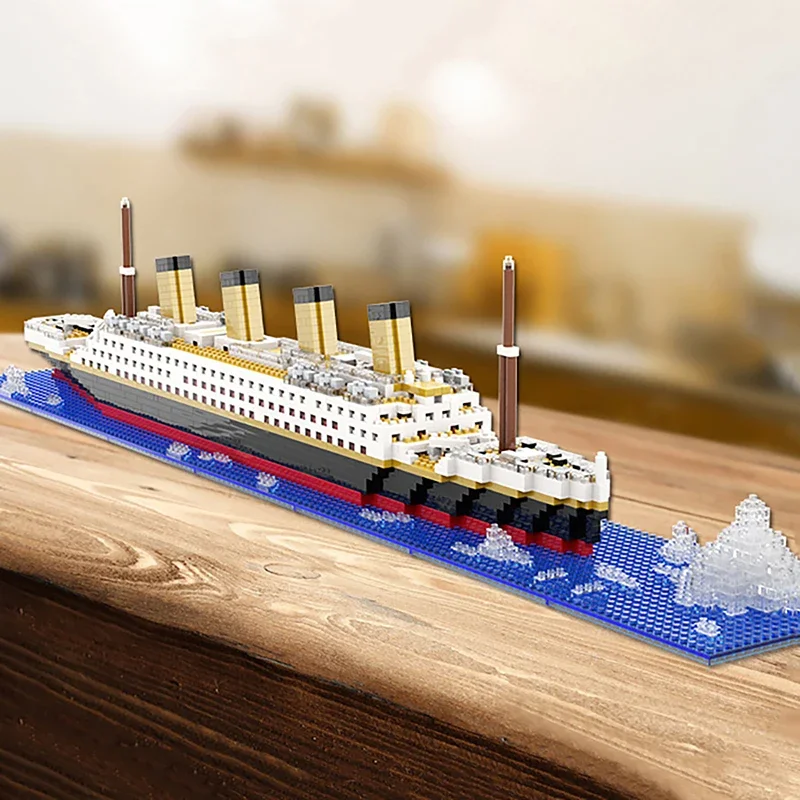Titanic Model Large Cruise Ship/Boat 3D Micro Building Blocks Bricks Collection - £15.54 GBP+
