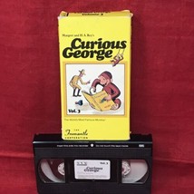 Curious George Vol 3 - VHS Tape Fremantle Margret &amp; H.A. Rey&#39;s Monkey - $12.38