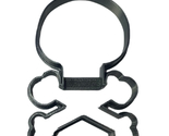 Skull And Crossbones Pirate Theme Cookie Cutter Made In USA PR5172 - $2.99