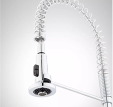New Stainless Steel 1.75GPM Presidio Single Handle Pull-Down Kitchen Faucet by S - £239.02 GBP