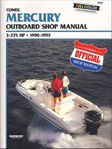 Mercury Outboard 1990-1993 3-275 HP Service Repair Manual - £27.15 GBP