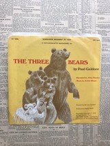 Scholastic Records The Three Bears / Gingerbread Man 33 RPM 1972 - £7.21 GBP