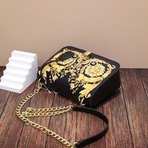 Hot Sale Vintage Art Handbags for Women New Luxury Designer Handbag Prints Chain - $101.27