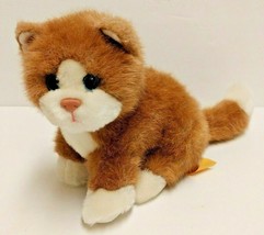 ASPCA Plush Cat 1994 Sandie Orange White 24K Polar Puff Special Effects - £9.59 GBP