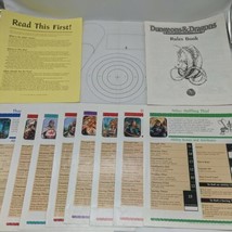 Dnd Dungeons And Dragons Adventure Game 1999 Starter Rulebook With Characters - $85.53