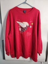 Vyg Honors Plus Christmas Sweatshirt Angel Embroidered Beaded 22/24 Hearts Stars - £15.89 GBP