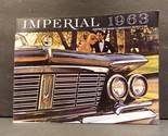 1963 Chrysler Imperial Sales Brochure - $67.49