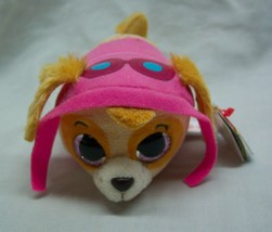 TY Teeny Tys Paw Patrol SKYE PINK DOG 4&quot; Plush Stuffed Animal Toy NEW - $14.85