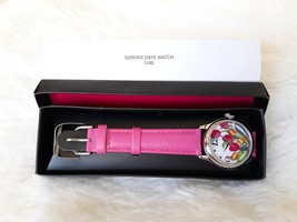 AVON SUMMER DAYS WATCH &quot;TULIP&quot; (Quartz movement / Strap Band) ~ NEW!!! - $19.53