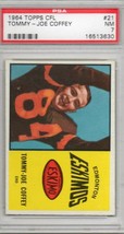 1964 Topps CFL Tommy Joe Coffey #21 PSA 7 P1244 - $13.32