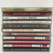 11 CDs LOT ROCK Genre Various Artists Jovi U2 Dylan Billy Joel Jimi Hendrix… - £21.01 GBP