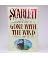 SIGNED Scarlett The Sequel To Gone With The Wind By Alexandra Ripley 199... - $150.00