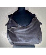 The Sak Chocolate Leather Double Zipper Shoulder bag/Purse - £45.06 GBP