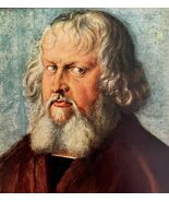 Hieronymus Holzschuher Albrecht Durer 1950 Art Plate Print Phaidon DWX4A - $917.02 MXN