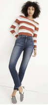 NWT Madewell Slim Straight 9.5” Rise Jeans In Hammond Wash Size 23 Blue $128 F8 - £48.29 GBP