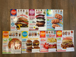 Lot of 7 Summer Food Network Magazines Summer Desserts, Grilling, Quick Dinners - £10.11 GBP