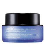 Belif aqua bomb sleeping mask 2.53 Fl oz overnight soothing face mask hy... - £29.24 GBP
