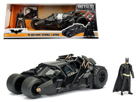 2008 The Dark Knight Tumbler Batmobile w Batman Diecast Figurine 1/24 Diecast Ca - £39.19 GBP
