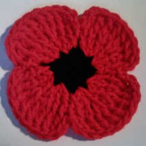 Poppy Coasters &amp; Hot Pads Crochet Patterns #403B PDF File - Multiple Var... - £3.19 GBP