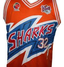 Jimmer Fredette #32 Shanghai Sharks Basketball Jersey New Sewn Orange Any Size image 4