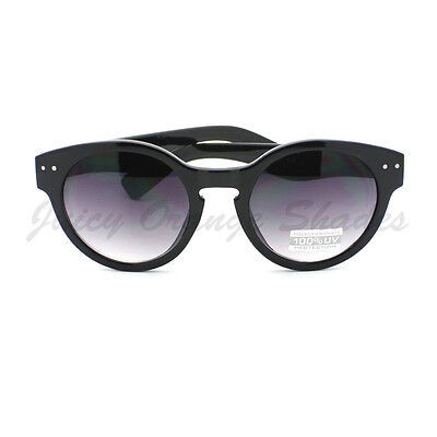 Femmes Rond Serrure Lunettes de Soleil Vintage Créateur Mode Lunettes - $8.32