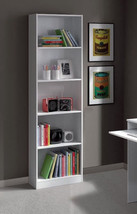 Mila Artic White Bookcase - £90.75 GBP