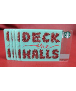 Starbucks 2018 DECK the HALLS Gift Card New with Tags - $4.72