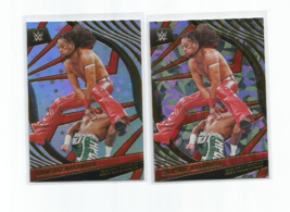 Shinsuke Nakamura 2022 Panini Wwe Revolution Astro &amp; Fractal Parallel Cards #64 - £7.52 GBP