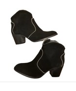 Zadig &amp; Voltaire Molly Stud Piping Suede Leather  Ankle Boots Booties, S... - $3,709.27 MXN