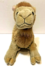 Ganz Webkinz Retired Tan Shaggy Two Hump Camel HM341 Beanbag Plush Toy - £9.26 GBP